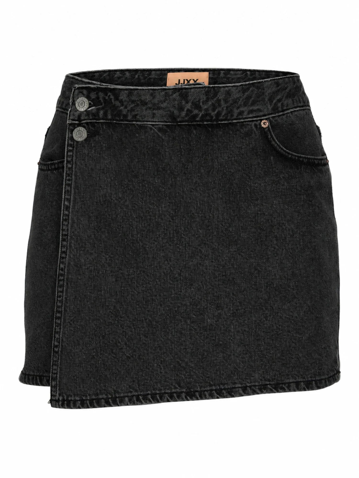 Jjxx gonna pantalone corta donna in denim lavaggio nero 12269114 R054 JJXX 