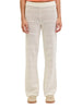 Jjxx pantaloni crochet donna flare panna