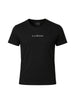 John Richmond T-shirt unisex bambino Zagami con logo nero
