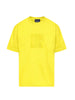 John Richmond T-shirt bambino manica corta con logo giallo