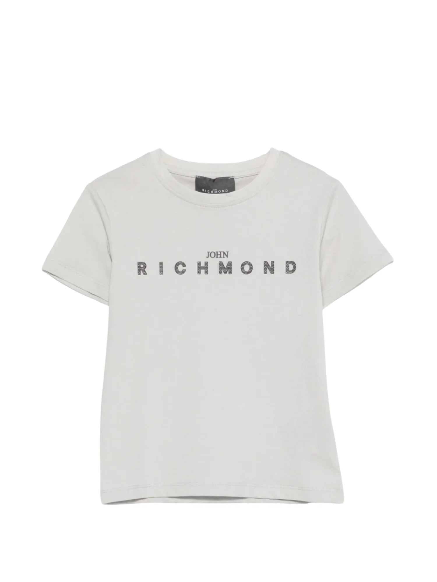John Richmond T-shirt bambino manica corta con logo grigio RBP26008TS BLUE VAPOR John RICHMOND 