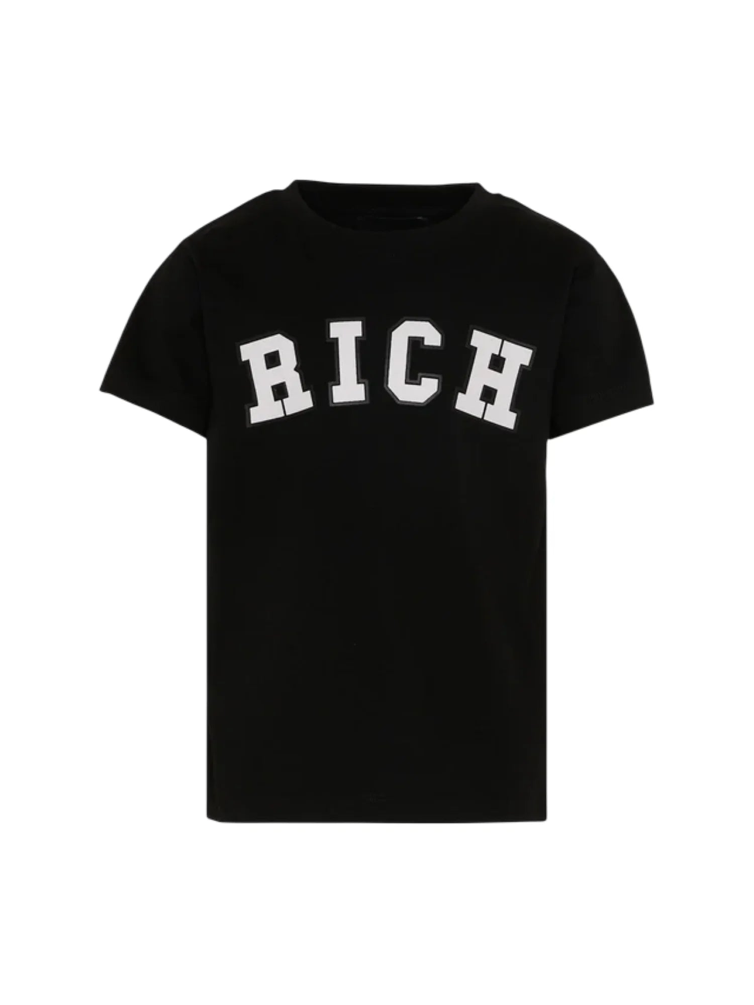 John Richmond T-shirt bambino Mapel con logo nero RBP26012TS BLACK John RICHMOND 