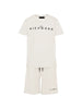 John Richmond completo bambino T-shirt e bermuda grigio chiaro