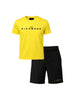 John Richmond completo bambino T-shirt e shorts giallo nero