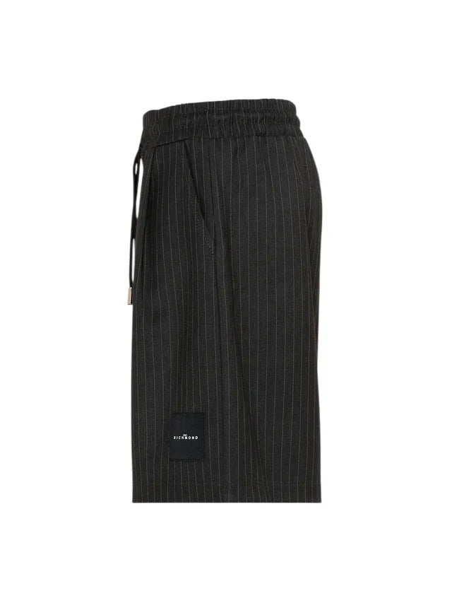 John Richmond bermuda bambino Krishi gessati grigio RBP26082BE GREY DARK PINSTRIPE John RICHMOND 