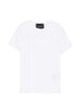 John Richmond T-shirt bambina Loceni con logo bianco