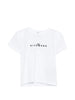 John Richmond T-shirt bambina Tati con logo bianco
