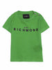 John Richmond T-shirt neonato manica corta verde