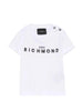 John Richmond T-shirt neonato manica corta bianco