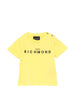 John Richmond T-shirt neonato manica corta giallo
