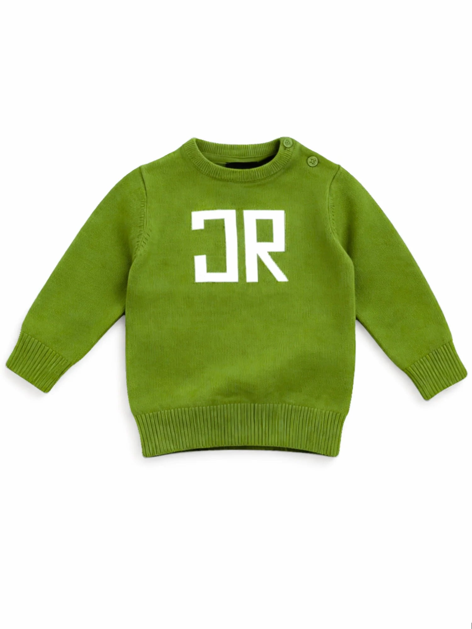 John Richmond maglia neonato Maellis con logo verde RIP26016MA GREEN WILLOW BOUGH John RICHMOND 