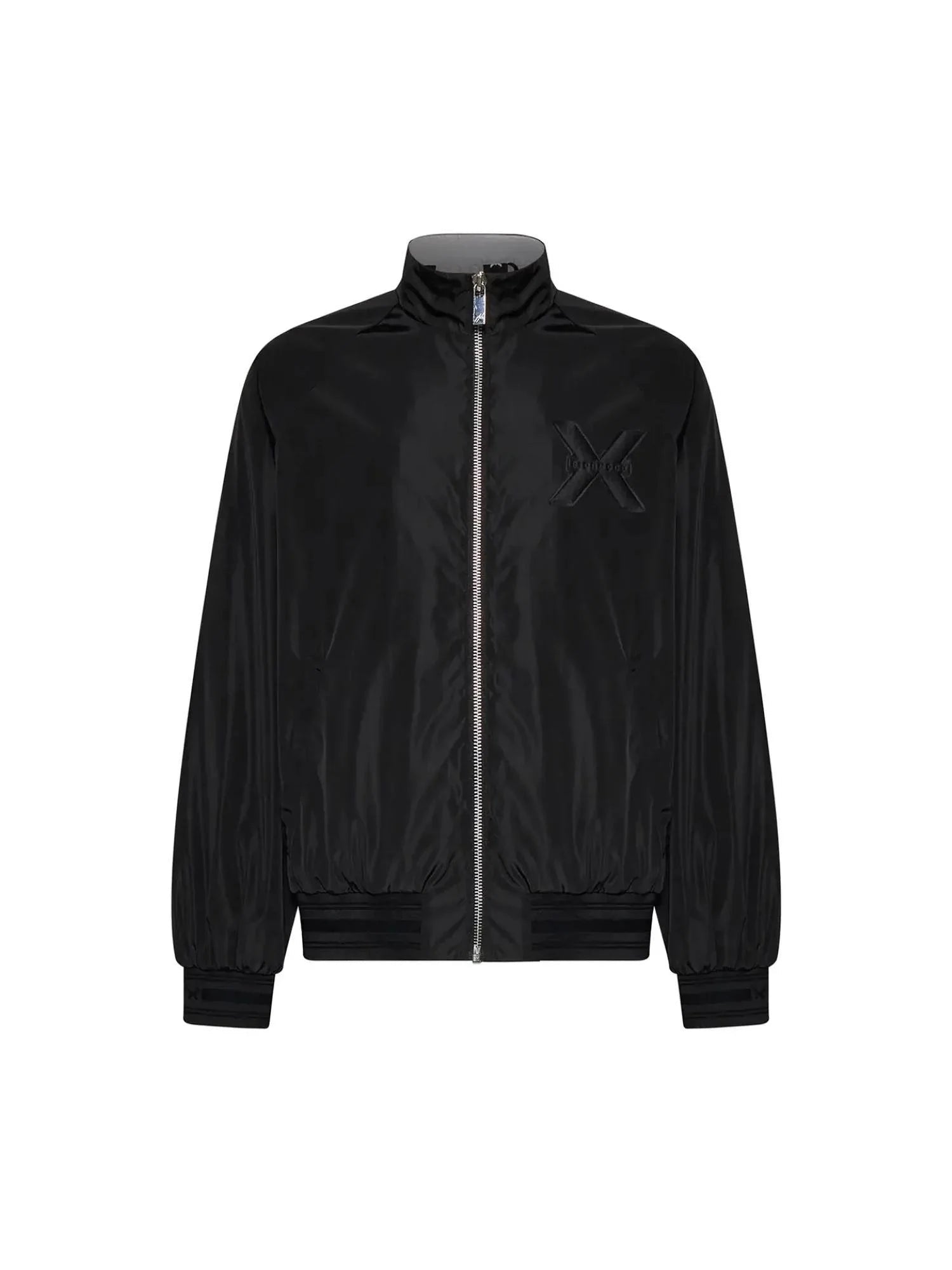 John Richmond giubbino Bricon in nylon con logo nero UMP26006GB BLACK John RICHMOND 