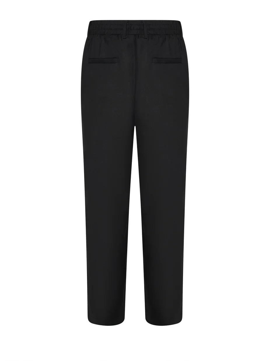 John Richmond pantaloni gamba dritta Vexon nero UMP26044PA BLACK John RICHMOND 