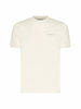 John Richmond T-shirt uomo manica corta con logo ecrù