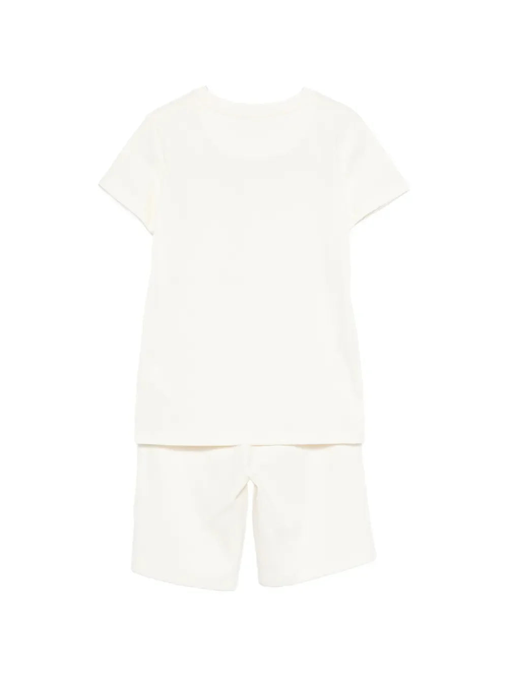 Just Cavalli completo bambino T-shirt  e shorts panna JBP26023CJ PRISTINE-PRISTINE JUST CAVALLI 