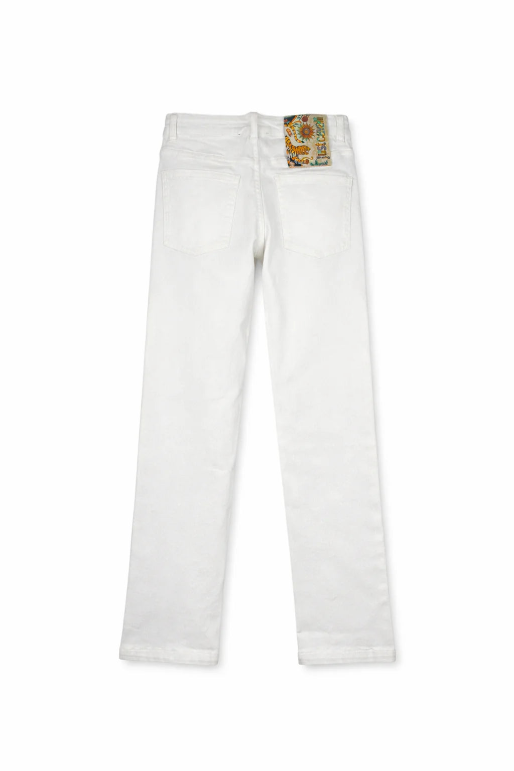 Just Cavalli jeans bambino Bulanda slim panna JBP26070PA PRISTINE JUST CAVALLI 