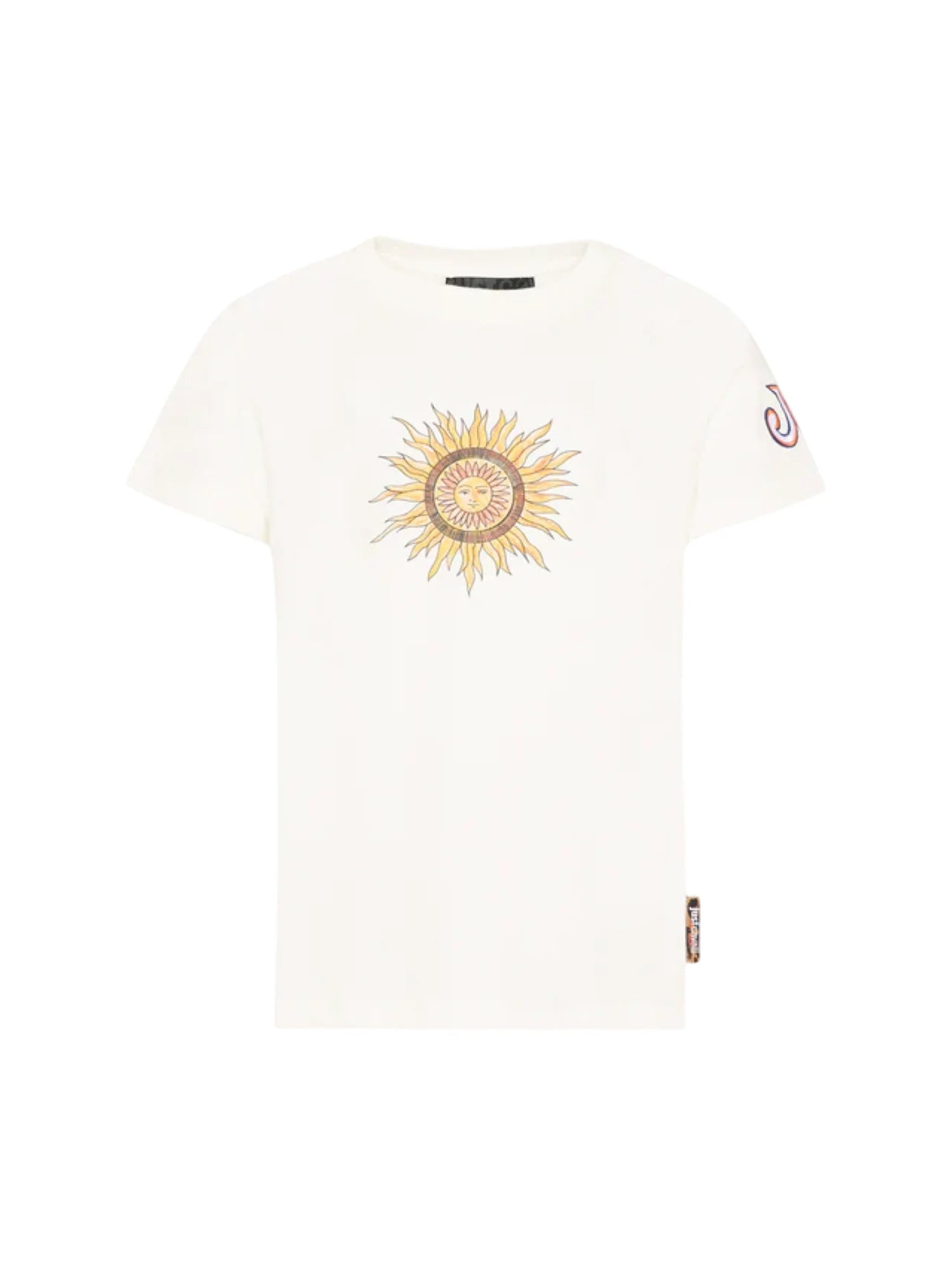 Just Cavalli T-shirt bambino con stampe multicolor panna JBP26076TS PRISTINE JUST CAVALLI 