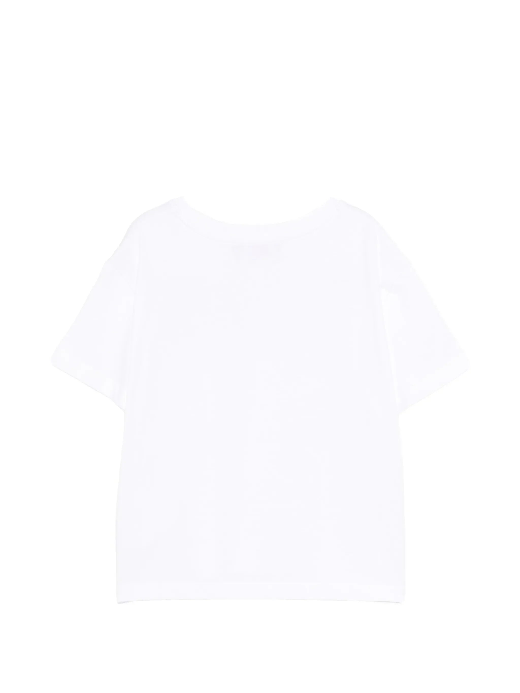 Just Cavalli T-shirt bambina con logo strass bianco JGP26067TS WHITE JUST CAVALLI 