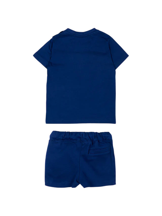 aistala set t-shirt+bermuda JIP26044CJ BLUE BELLWHETHER JUST CAVALLI 