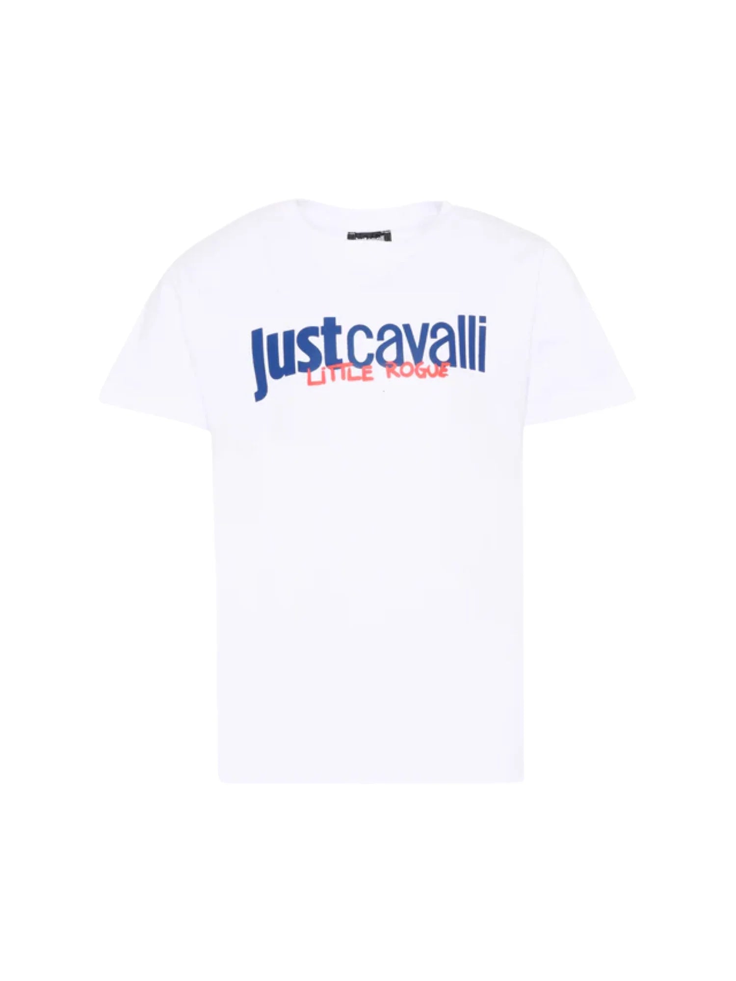 Just Cavalli T-shirt bambino manica corta con logo bianco JIP26047TS WHITE JUST CAVALLI 