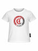 Just Cavalli T-shirt manica corta neonato con logo bianco