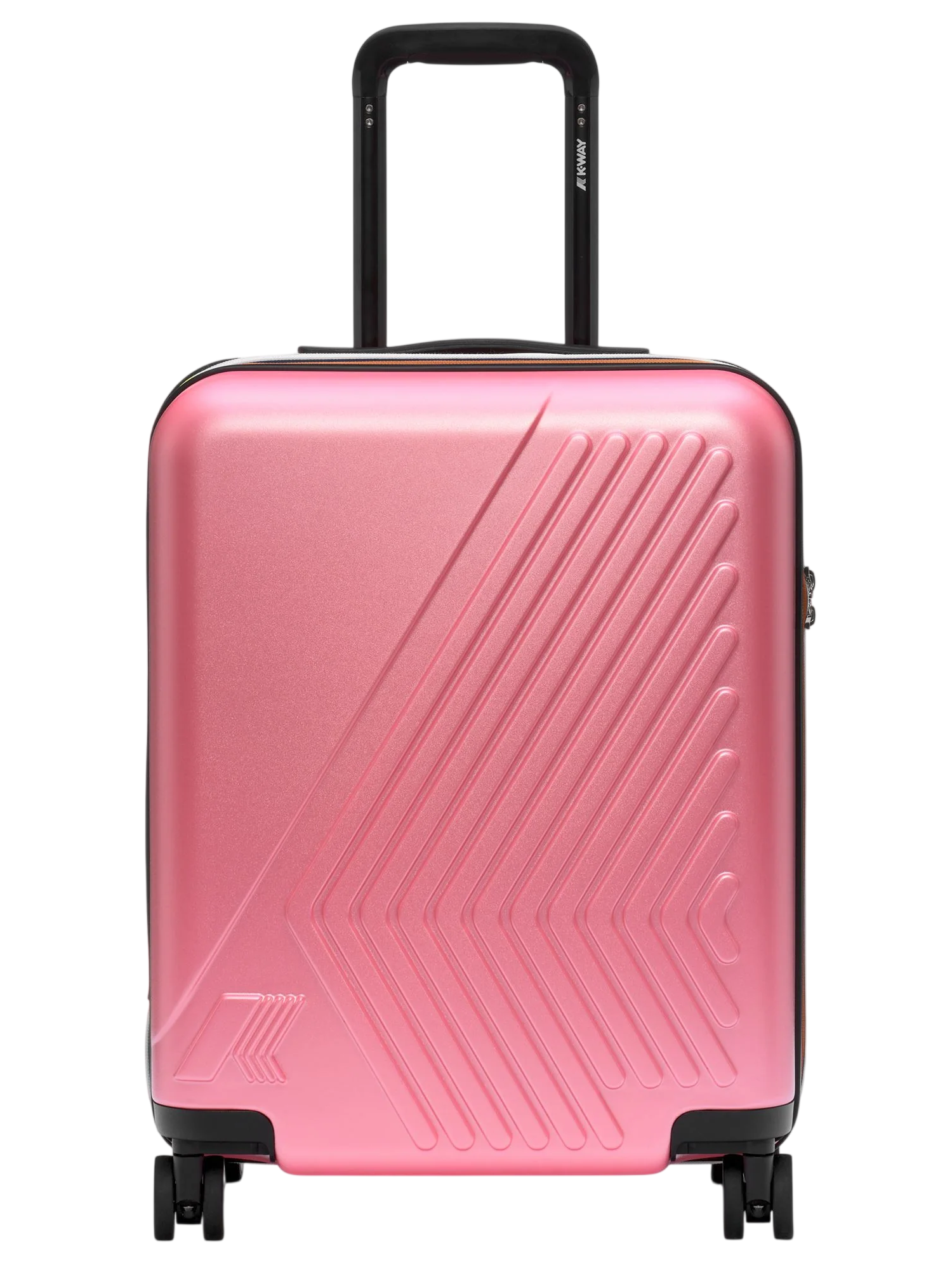 K-way trolley unisex Eudoxie rigido con logo rosa K4125ZW Q28 K-WAY 