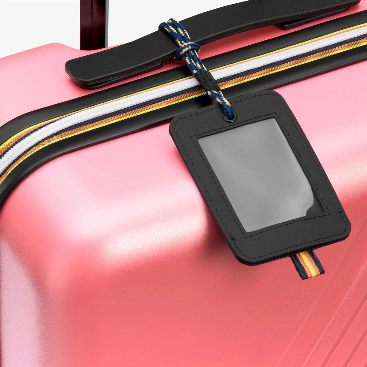 K-way trolley unisex Eudoxie rigido con logo rosa K4125ZW Q28 K-WAY 