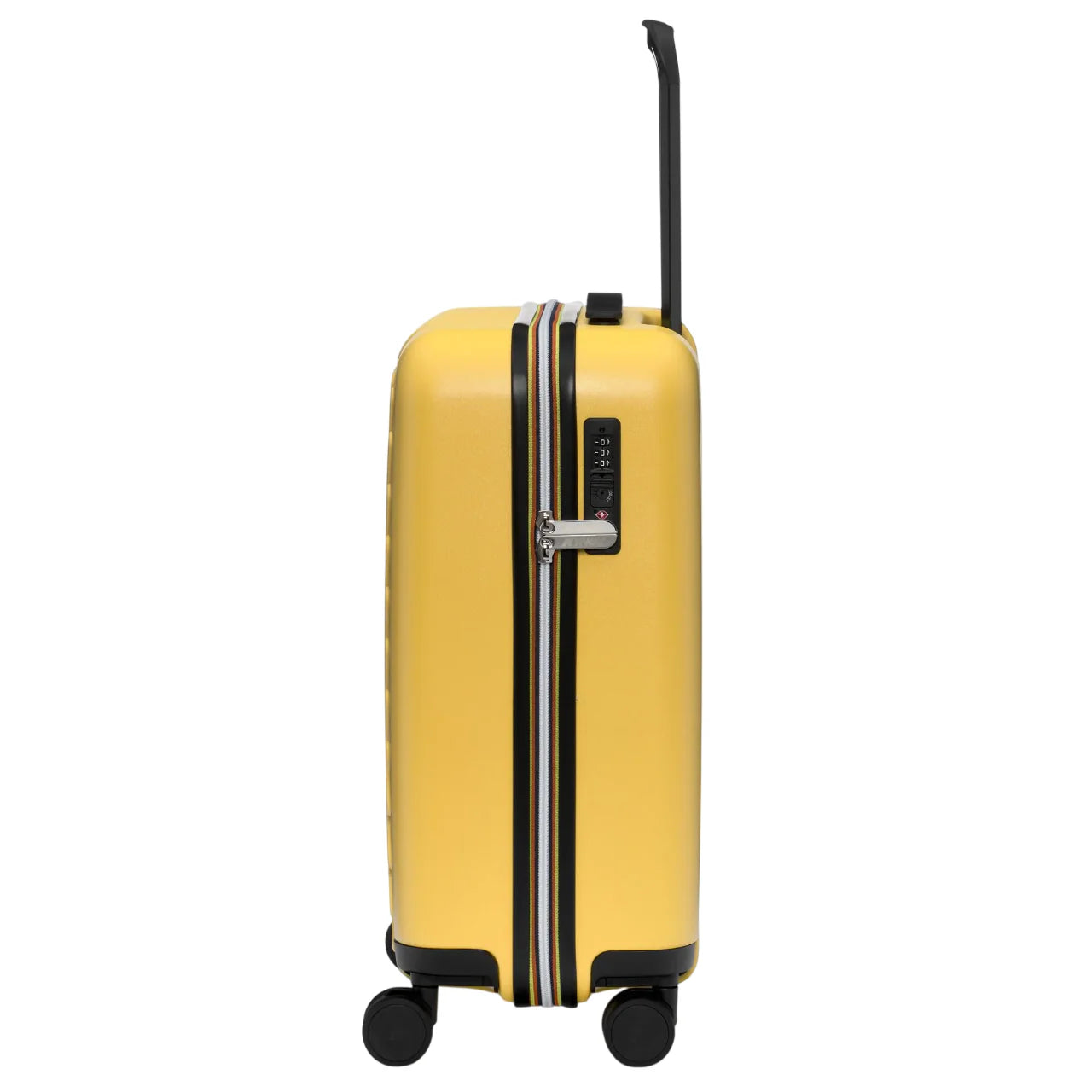 K-way trolley unisex Eudoxie rigido con logo giallo K4125ZW T05 K-WAY 