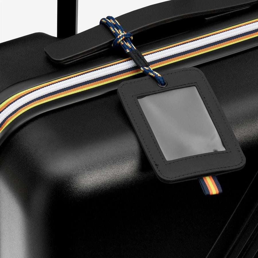 K-way trolley unisex Eudoxie rigido con logo nero K4125ZW USY K-WAY 