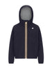 K-Way giubbino leggero antivento Jack con cappuccio blu