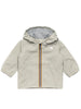 K-Way giubbino antivento unisex neonato con cappuccio ecrù