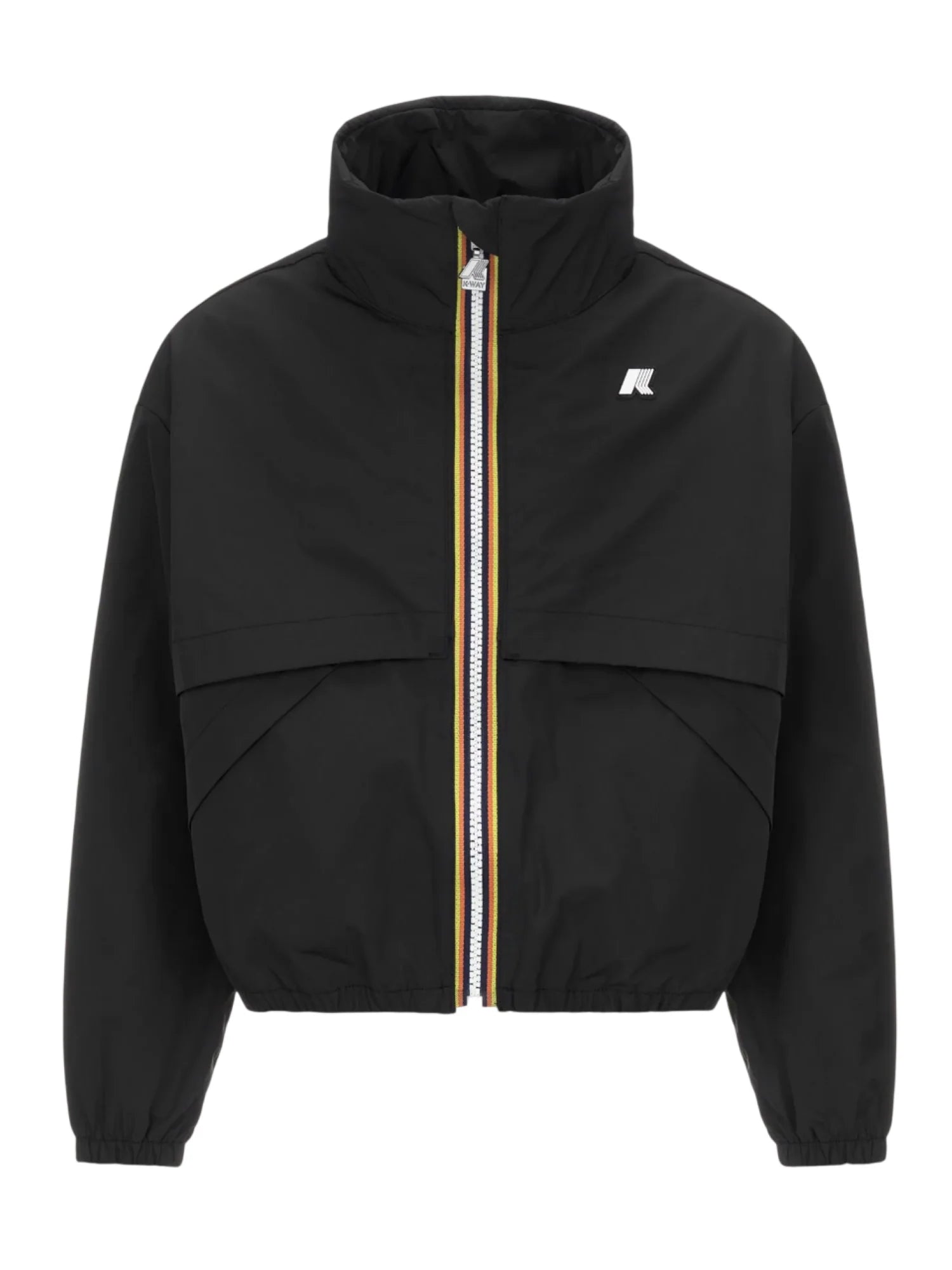 K-Way giubbino in nylon Aubette bambina nero K51416W USY K-WAY 