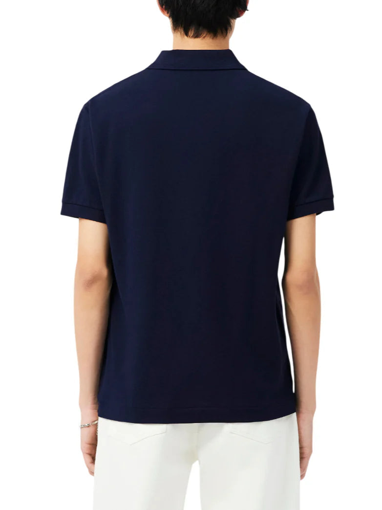 Lacoste polo manica corta 12.12 in piquè blu 1212 166 LACOSTE 