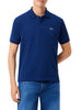 Lacoste polo manica corta 12.12 in piquè blu navy