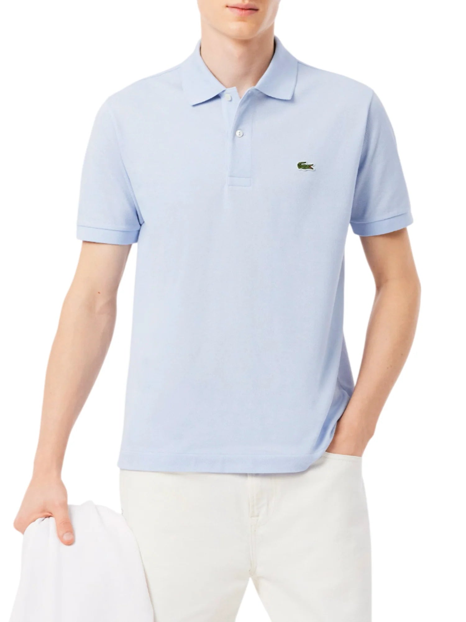 Lacoste polo manica corta 12.12 in piquè lavanda 1212 J2G LACOSTE 