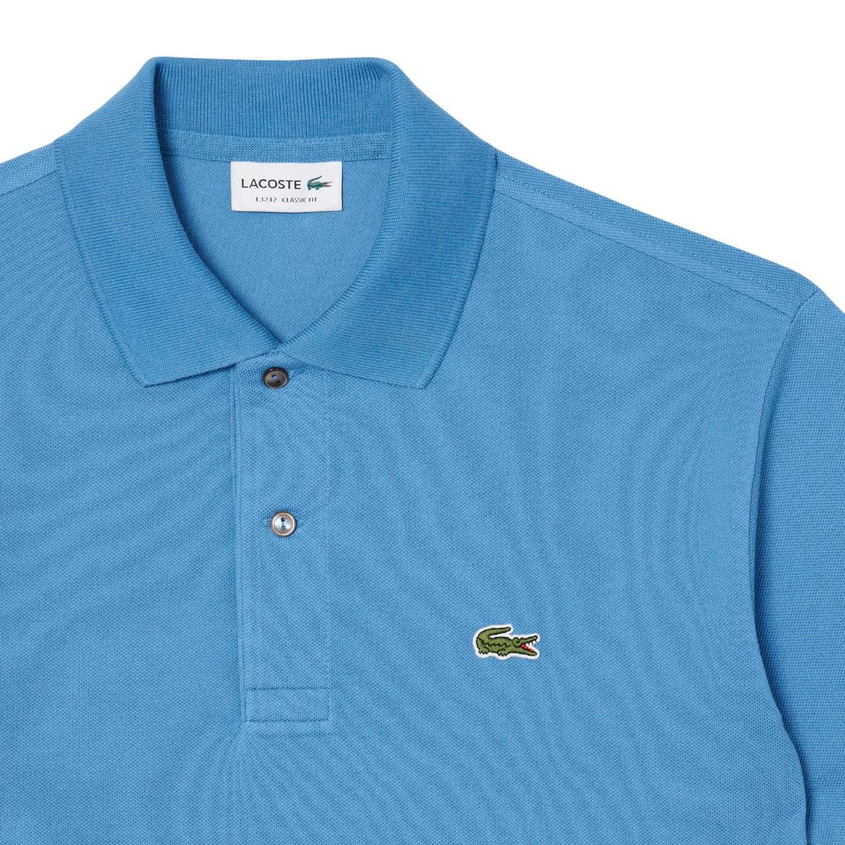 Lacoste polo manica corta 12.12 in piquè blu avio 1212 JBK LACOSTE 