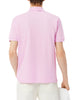 Lacoste polo manica corta 12.12 in piquè rosa