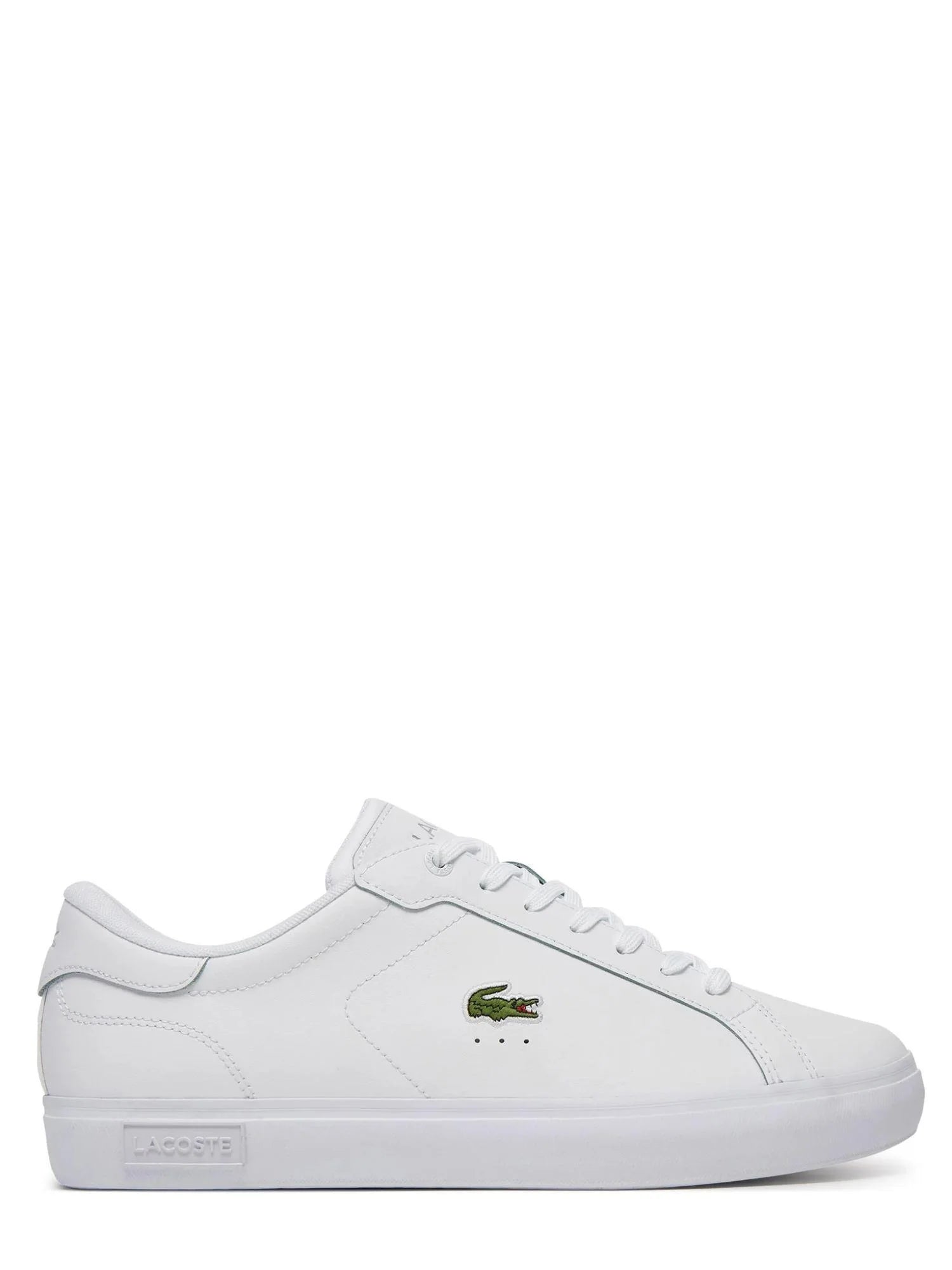 Lacoste sneakers uomo Powercourt in pelle bianco 49SMA0081 21G LACOSTE 