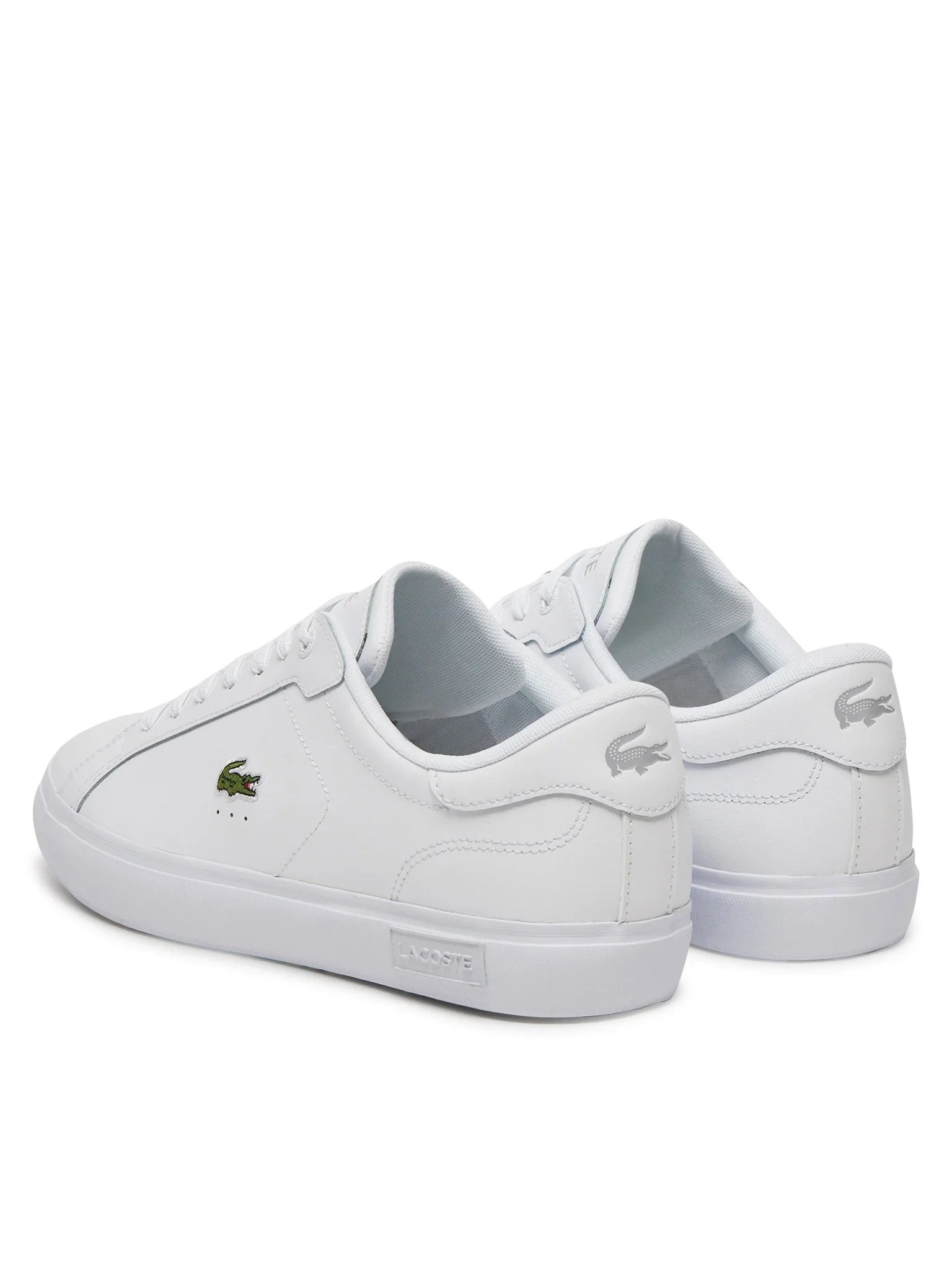 Lacoste sneakers uomo Powercourt in pelle bianco 49SMA0081 21G LACOSTE 