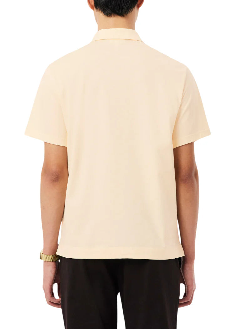 Lacoste polo uomo manica corta Paris beige chiaro DH5928 056 LACOSTE 