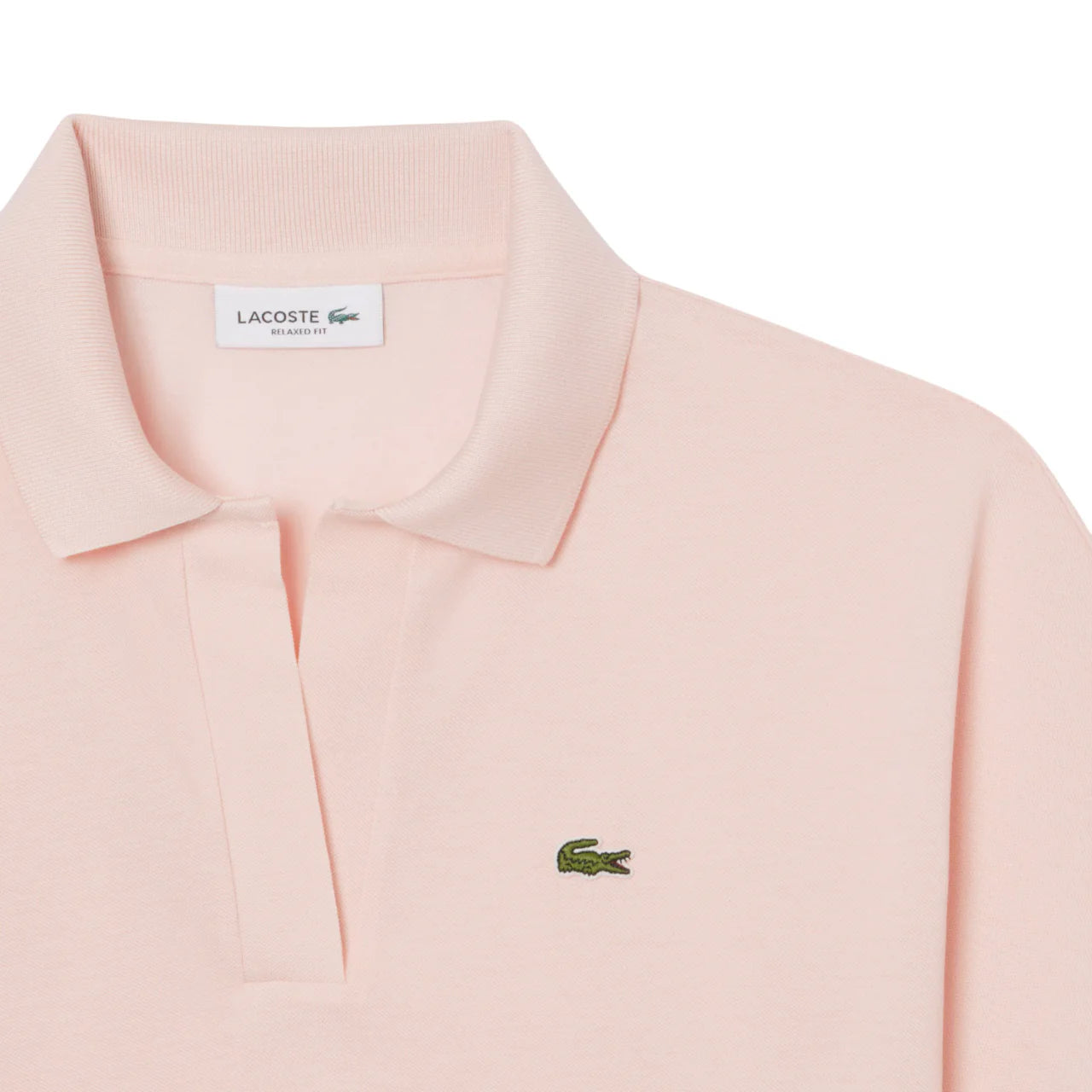 Lacoste polo manica corta donna in piquè rosa PF1123 ADY LACOSTE 