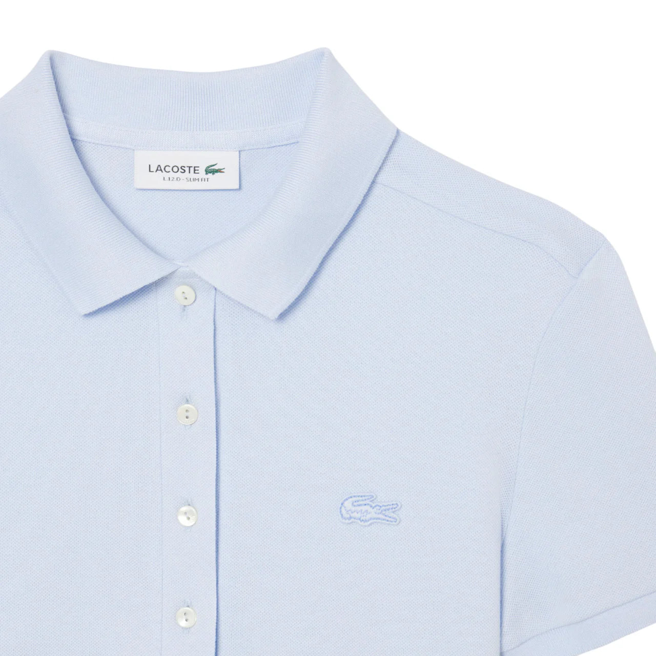 Lacoste polo donna manica corta in piquè lavanda PF5462 J2G LACOSTE 