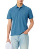 Lacoste polo manica corta 12.12 light in piquè indaco