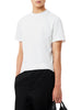 Lacoste T-shirt manica corta uomo in piquè bianco