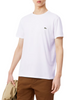 Lacoste T-shirt manica corta in cotone Pima bianco
