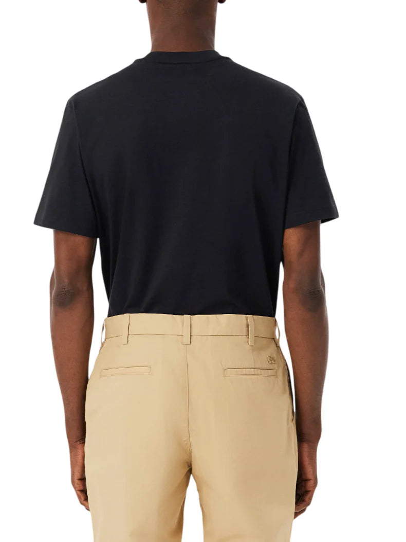 Lacoste T-shirt manica corta con cotone nero TH7318 031 LACOSTE 