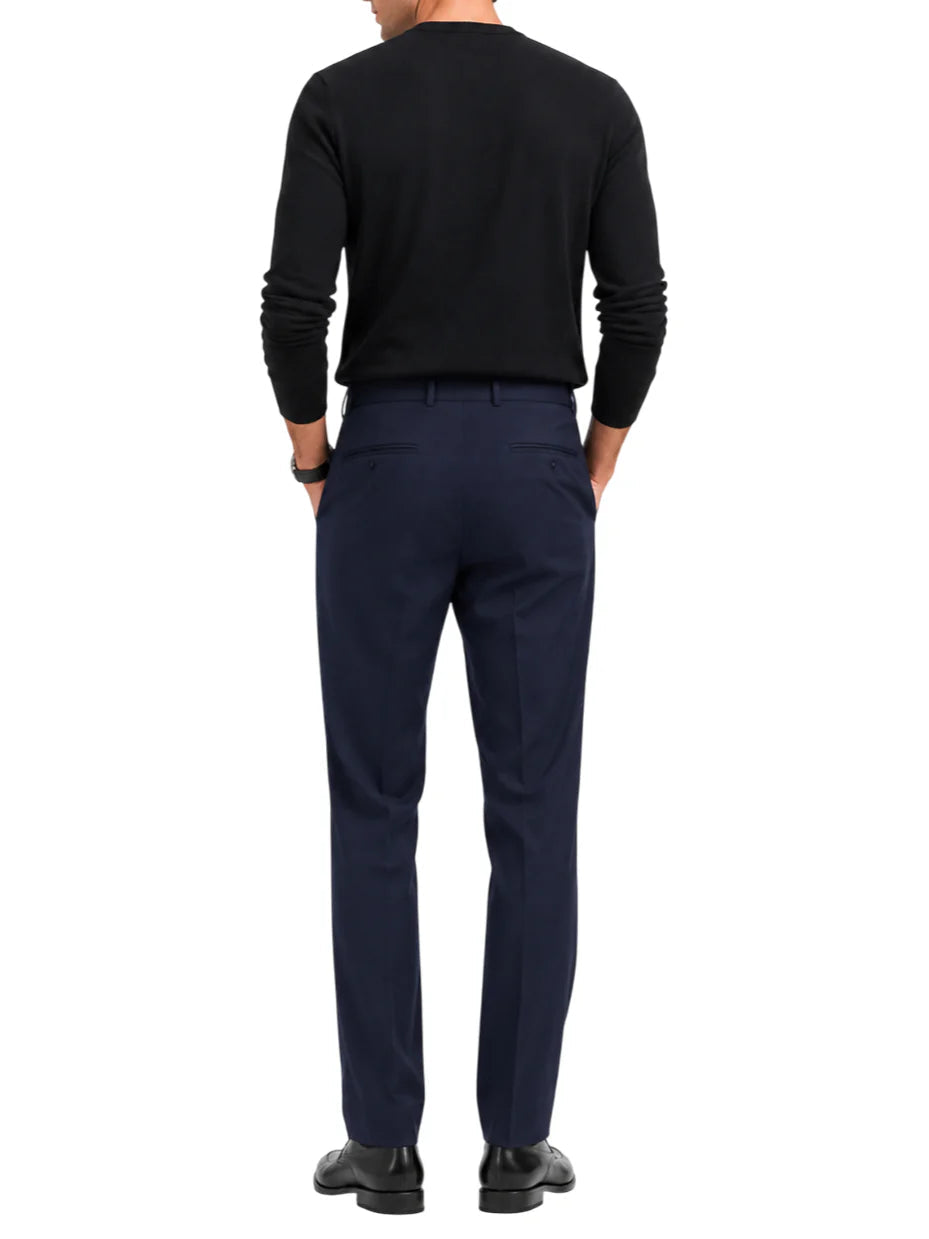 Le Braghe pantaloni uomo slim in cotone blu J610-1629 BLU Le Braghe 