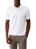 Liu Jo polo in maglia uomo manica corta panna