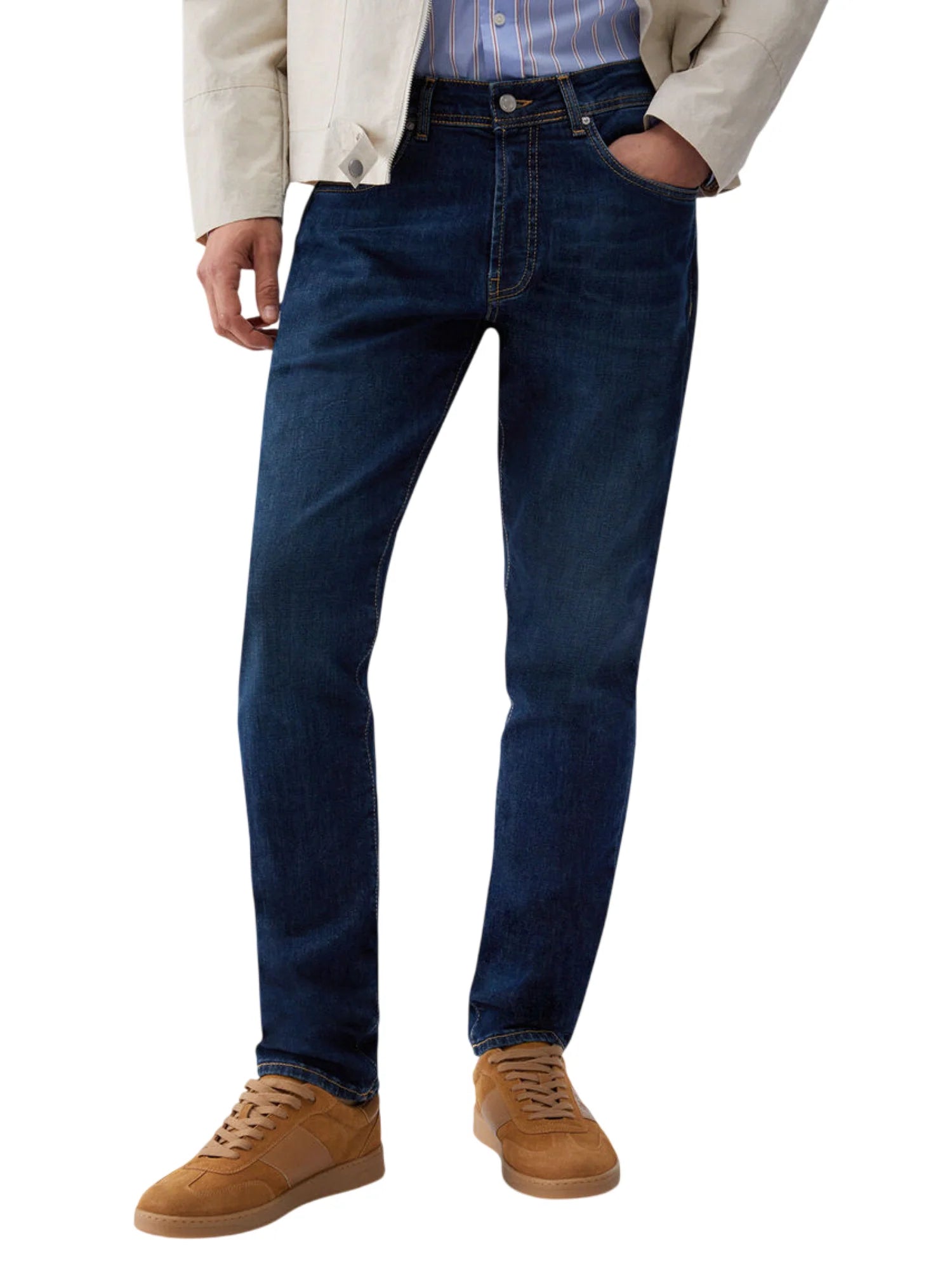 Liu Jo jeans uomo Frank slim lavaggio blu QXX049D4952 77951 LIU JO 