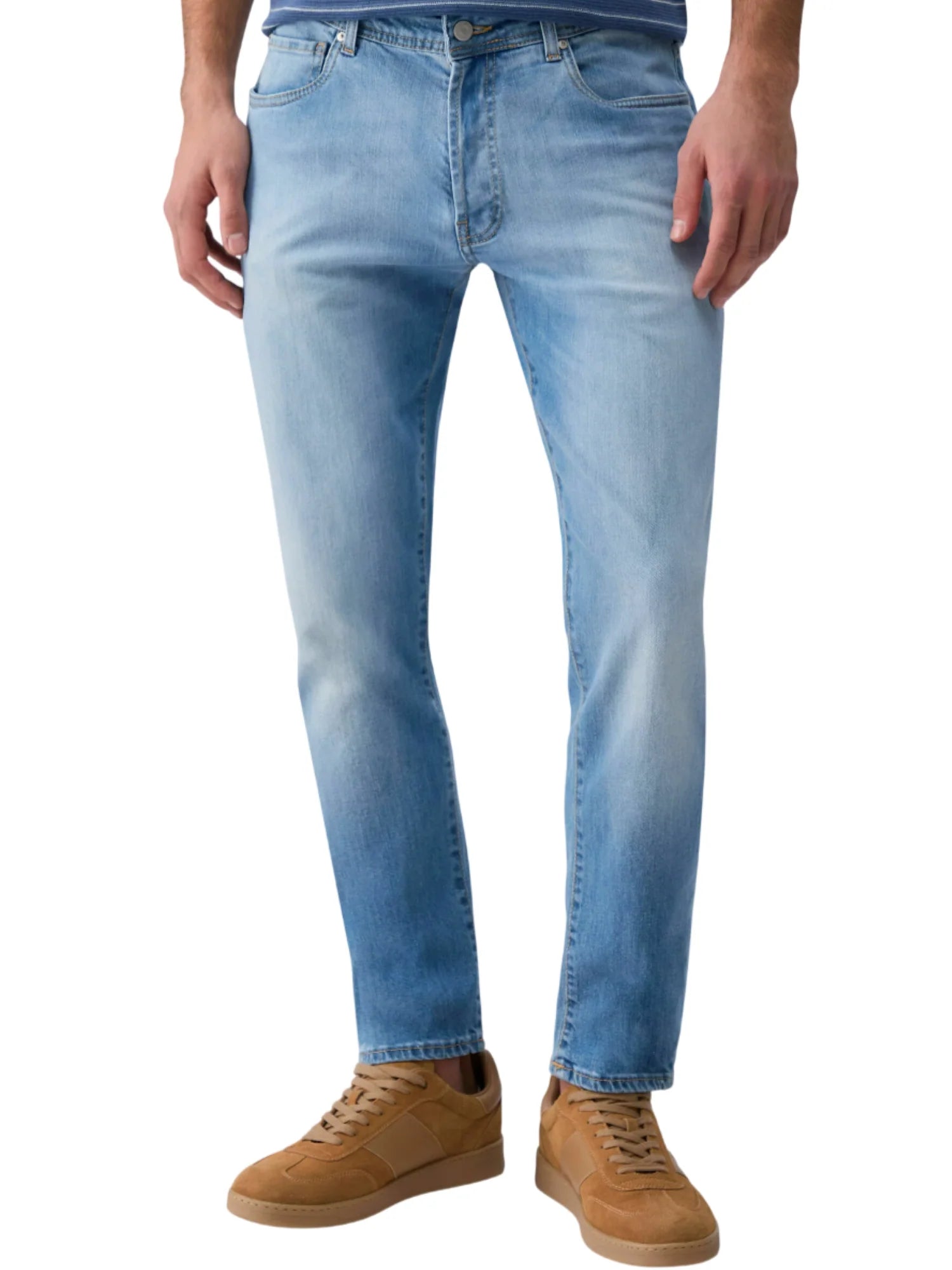Liu Jo jeans uomo Fred Tapered lavaggio blu QXX050D4952 77025 LIU JO 